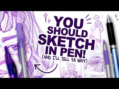 Benefits of Sketching/Drawing with Pen! (2021)