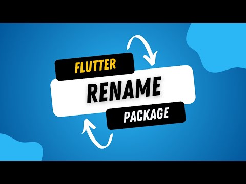 Rename Flutter Package | بالعربي