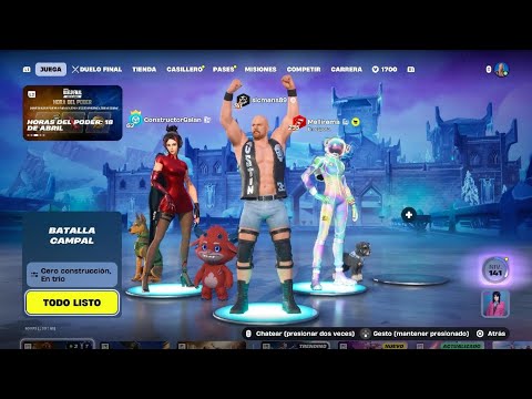 Ganando partida fortnite , Galán, Mellirena,rebeldeplay y yo #fortnite #win #stonecold