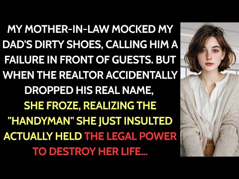 My In-Laws Mocked My Dad in Our New House — Then the Realtor Slipped and Said His Real Name…