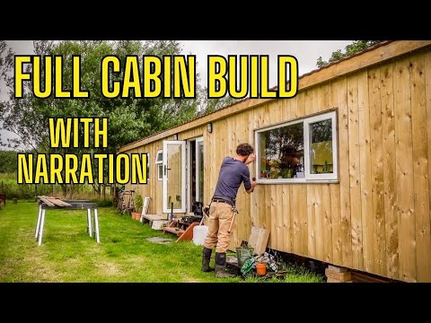 Static Caravan to Cabin: Off Grid in the UK with Narration (FULL VERSION)