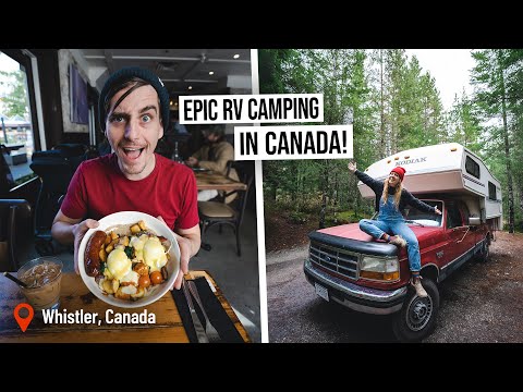 We Found INCREDIBLE RV Camping in CANADA! - Exploring Whistler & Bungee Jumping π±