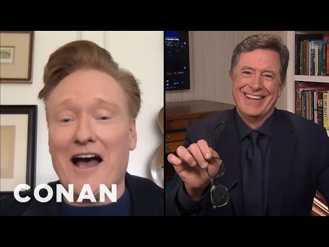 #ConanAtHome: Stephen Colbert Full Interview | CONAN on TBS