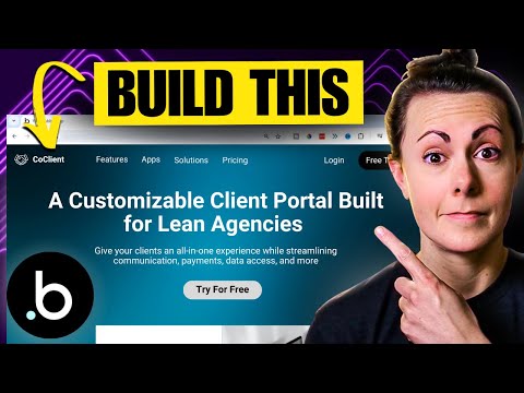 How to Build a Client Portal App on Bubble (Completely Custom)