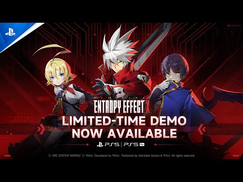 BlazBlue Entropy Effect X - Demo Out Now Trailer | PS5 Games