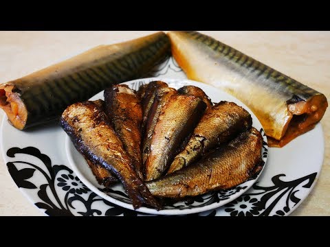 Homemade Sprats and Mackerel - finger-licking good! We cook everything at home.