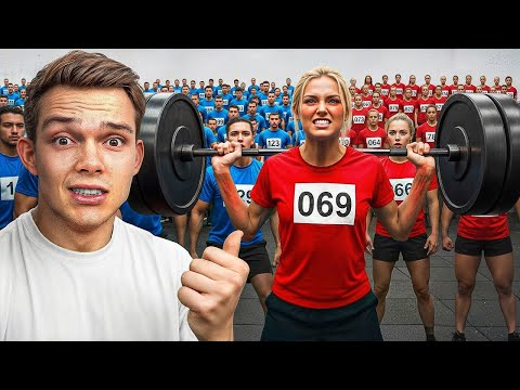 I Locked 100 People In a Gym For $10,000