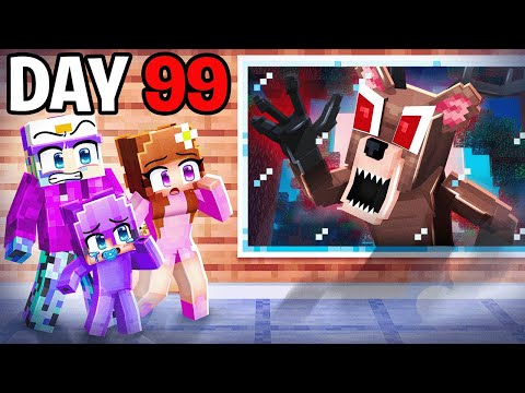 Minecraft But It's 99 Nights in the Forest…