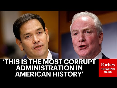 Van Hollen Grills Marco Rubio On Trump's 'Corruption' And The 'Intersection With Our Foreign Policy'