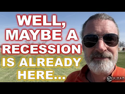 The Fire Hose of Chaos: Wait, The Recession Is Already Here?