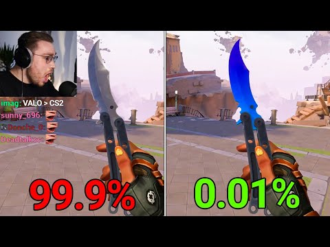 ohnepixel shocked by hidden Valorant Skin Easter Eggs