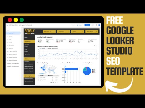 Stel My Free Google Looker Studio SEO Template...😱