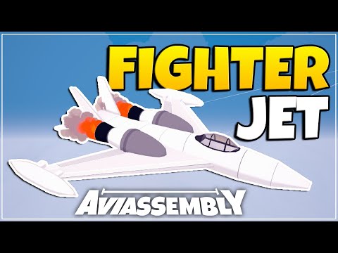 I Built 3 JET FIGHTERS And An INSANE BULLET PLANE In Aviassembly!