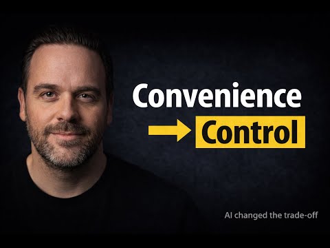 Why Convenience Always Comes Before Control (And AI Is No Different)!