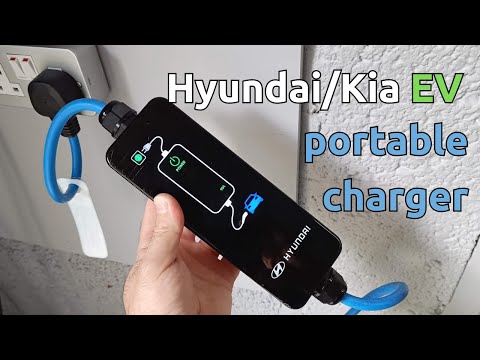 Hyundai/Kia portable EV charger (plus charger safety & buying UK granny cables)