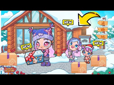 ПЕРЕЕЗД в НОВЫЙ ДОМ 😯 на ЛЫЖАХ ❄️ ВЫШЛО ОБНОВЛЕНИЕ AVATAR WORLD ИСТОРИЯ 💕РУТИНА СЕМЬИ СЕКРЕТЫ