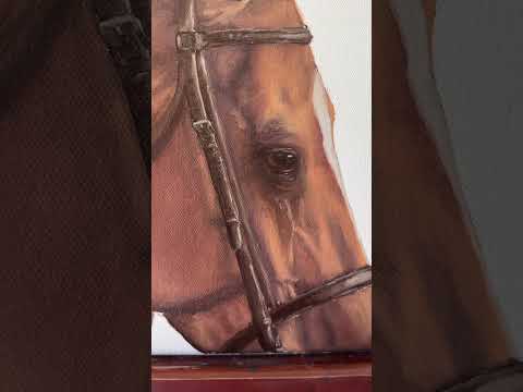 Equestrian artwork #oilpainting #equestrian #equestrianart #art