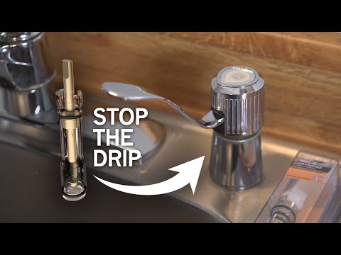 How to fix a leaking Faucet Fast and Easy (Moen 1225 Cartridge)
