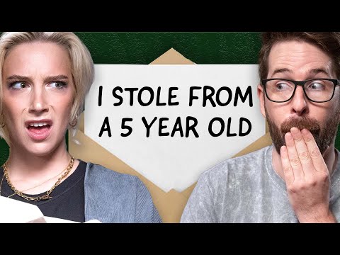 Can you guess which one of us stole food from kids? (Guess The Confession)