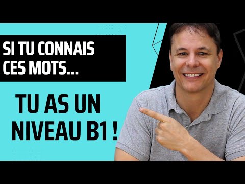 Si Tu Connais Ces Mots, Tu as un Niveau B1 en Français 👨‍🎓