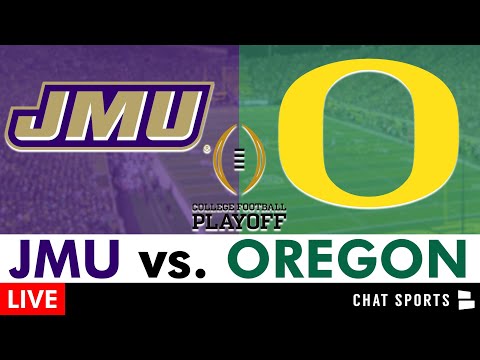 College Football Playoff LIVE Stream Scoreboard: Oregon vs JMU Play-By-Play, CFP First Round On TNT