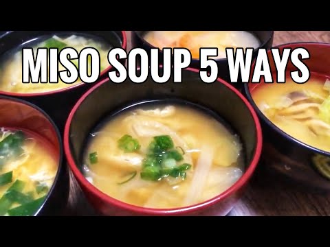 5 Miso Soup Recipes Anyone Can Make