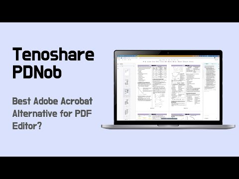 Best Adobe Acrobat Alternative | PDF Editor Secret Tricks — Tenorshare PDNob Review