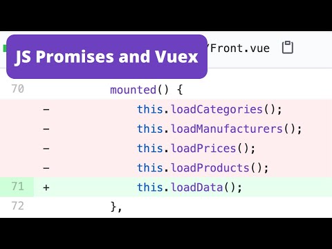Vue.js Multiple API Calls: with Promises and Vuex
