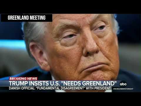 Breaking Evening News: Verizon Outage, Iran Airspace, Greenland Meeting, Nasa, Recall