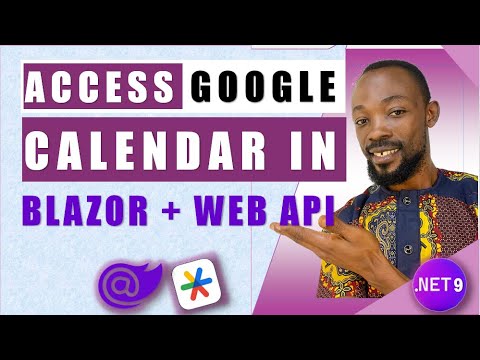 📅 Google Calendar API in .NET 9 Blazor WebAssembly & Web API | Read & Write Events Easily! 🚀
