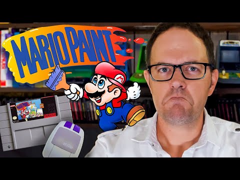 Mario Paint - Angry Video Game Nerd (AVGN)