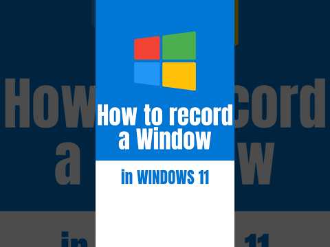 Windows 11 Snipping Tool: NEW Window Recording Feature! #Windows11 #TechTips #Microsoft #HowTo