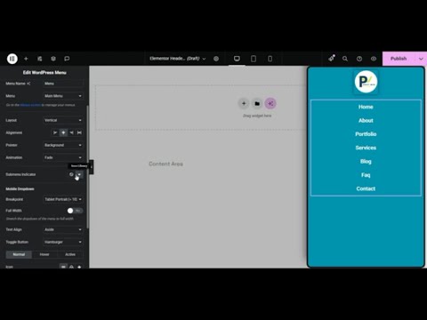 How to Create an Off-Canvas Menu in Elementor Pro