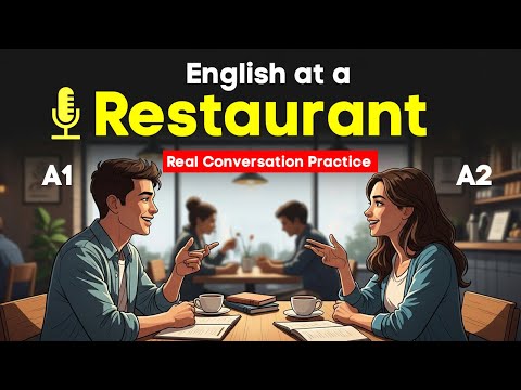 How to Order Food in English at a Restaurant – Real Conversation Practice for Beginners