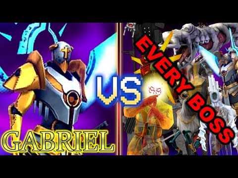 Fighting EVERY BOSS enemy as Gabriel (ULTRAKILL Masquerade Divinity Mod)