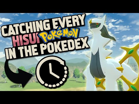 HOW EASILY CAN YOU CATCH EVERY POKEMON IN LEGENDS ARCEUS?