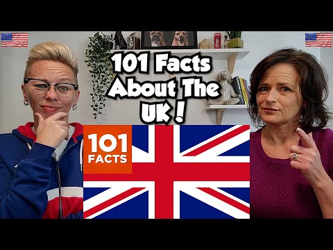 American Couple Reacts: 101 Facts About The UK! Learned A Lot!! Such A Fun Video!