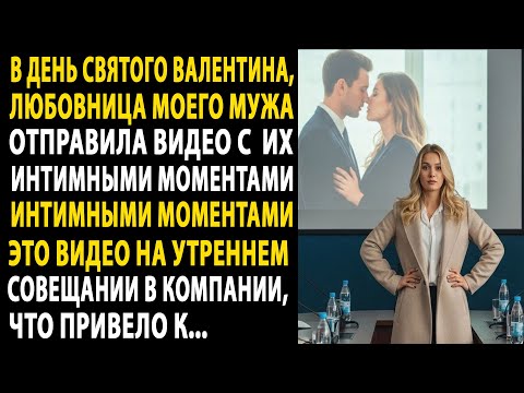 любовница мужа прислала интимное видео🤬я показала его на утреннем брифинге в компании..🤫