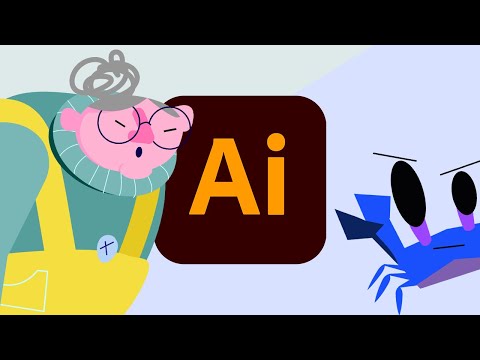 How to design a character for animation | Illustrator tutorial