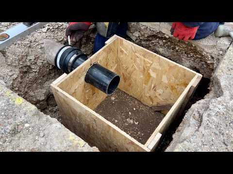 🏡 Constructing a Catch Basin Drainage / Concrete Tub / Reinforced Steel Frame 🏡
