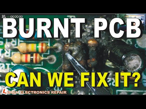 Can We Repair A Burnt PCB?