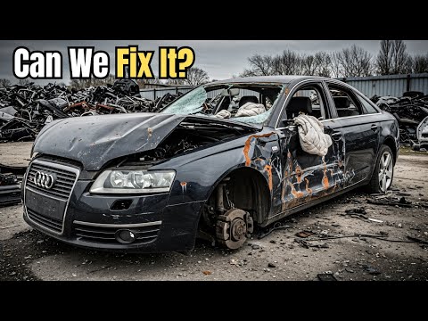 Abandoned Audi A6 Restoration | Full Repair & Luxury Car Revival