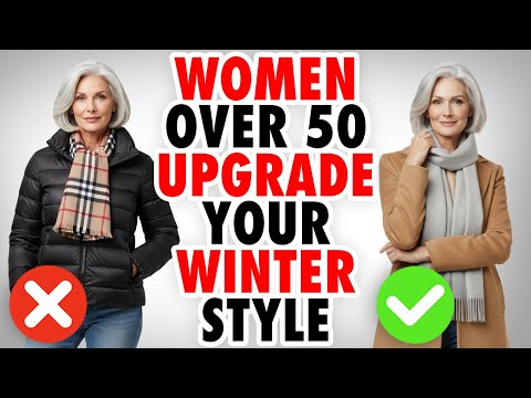 12 EASY HACKS to Improve Your WINTER Style! (OVER 50)