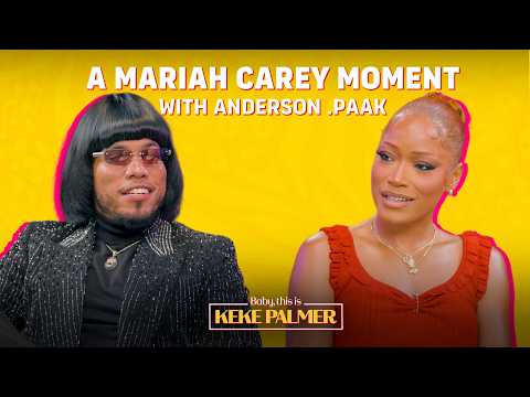 Anderson .Paak Put Candles Out for a Call with Mariah Carey | Baby, This Is Keke Palmer