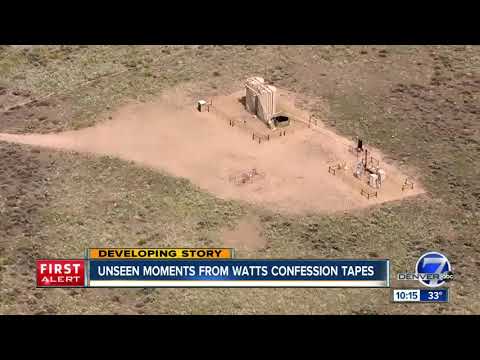 Unseen moments from the Chris Watts confession tapes