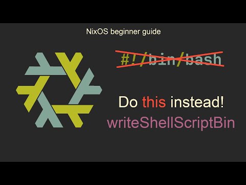 Best NixOS Way to Write Your Scripts