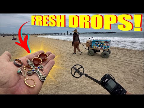 They Dropped SILVER and GOLD on This Popular Beach! 