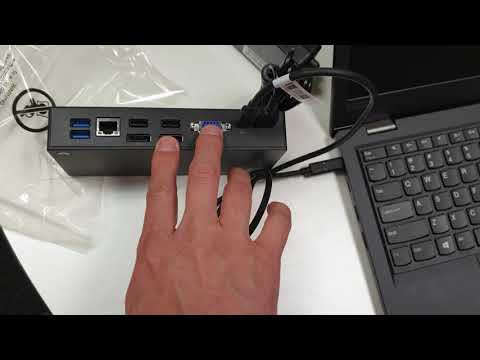 L380 /Docking station setup