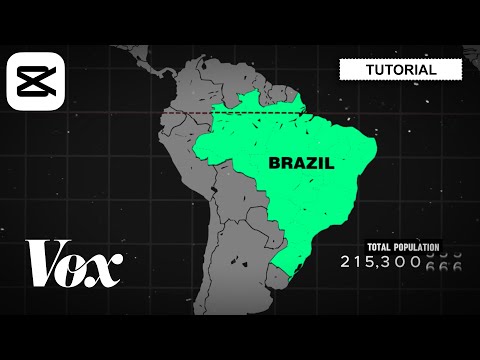 How to make Vox style Map Animation in Capcut