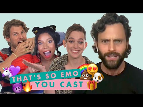 Penn Badgley and The Cast of Netflix's 'You' Test Their Acting Skills | That's So Emo | Cosmopolitan